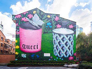 alex merry gucci|Gucci’s ArtWalls get the Alex Merry touch .